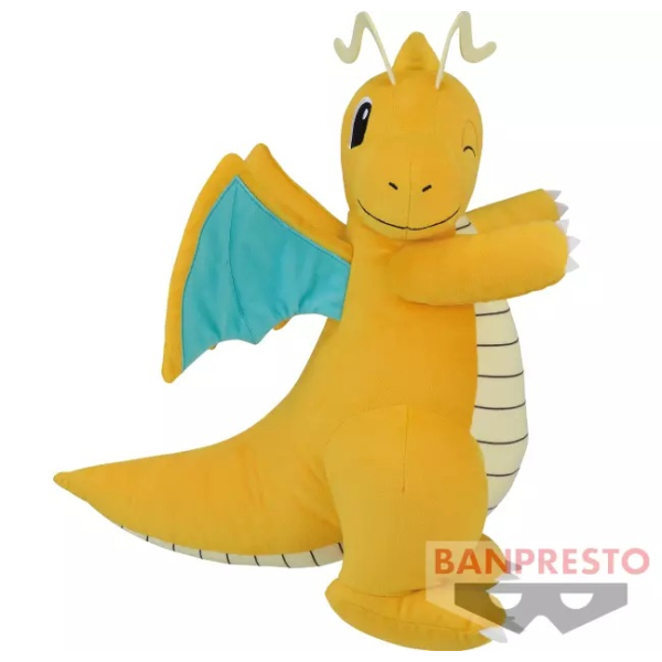 Authentic Pokemon plush Dragonite mofugutto +/- 42cm Banpresto hopepita